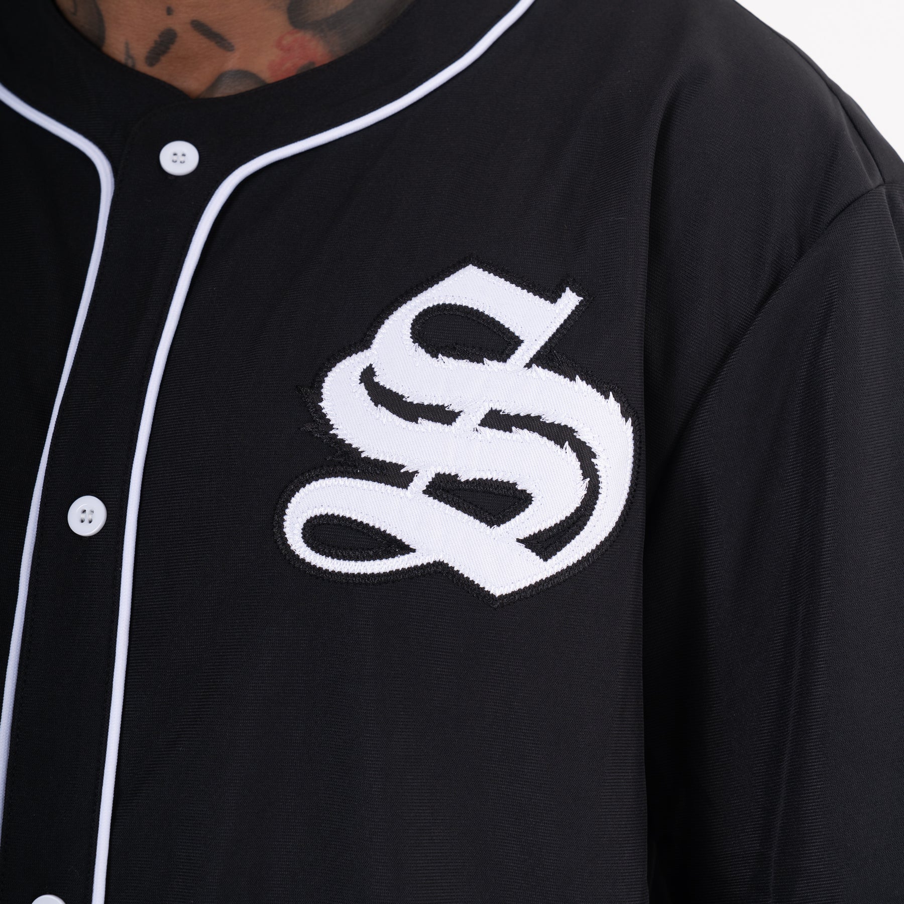 Baseball Jersey, Black