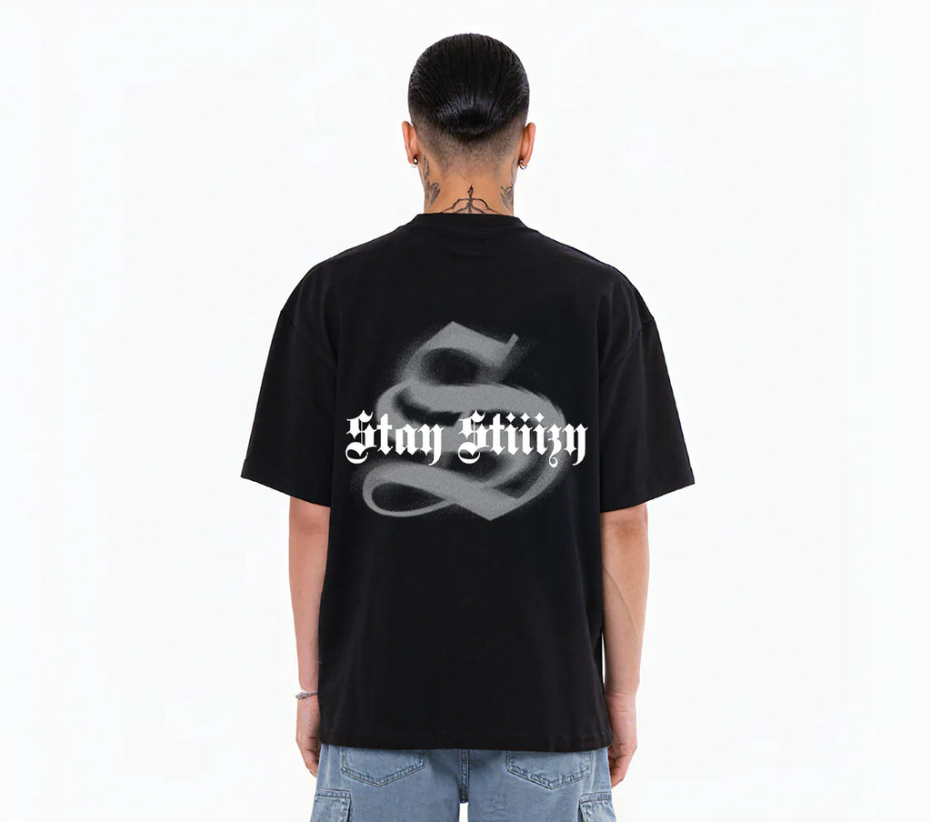 Stay STIIIZY Stencil Tee - Black
