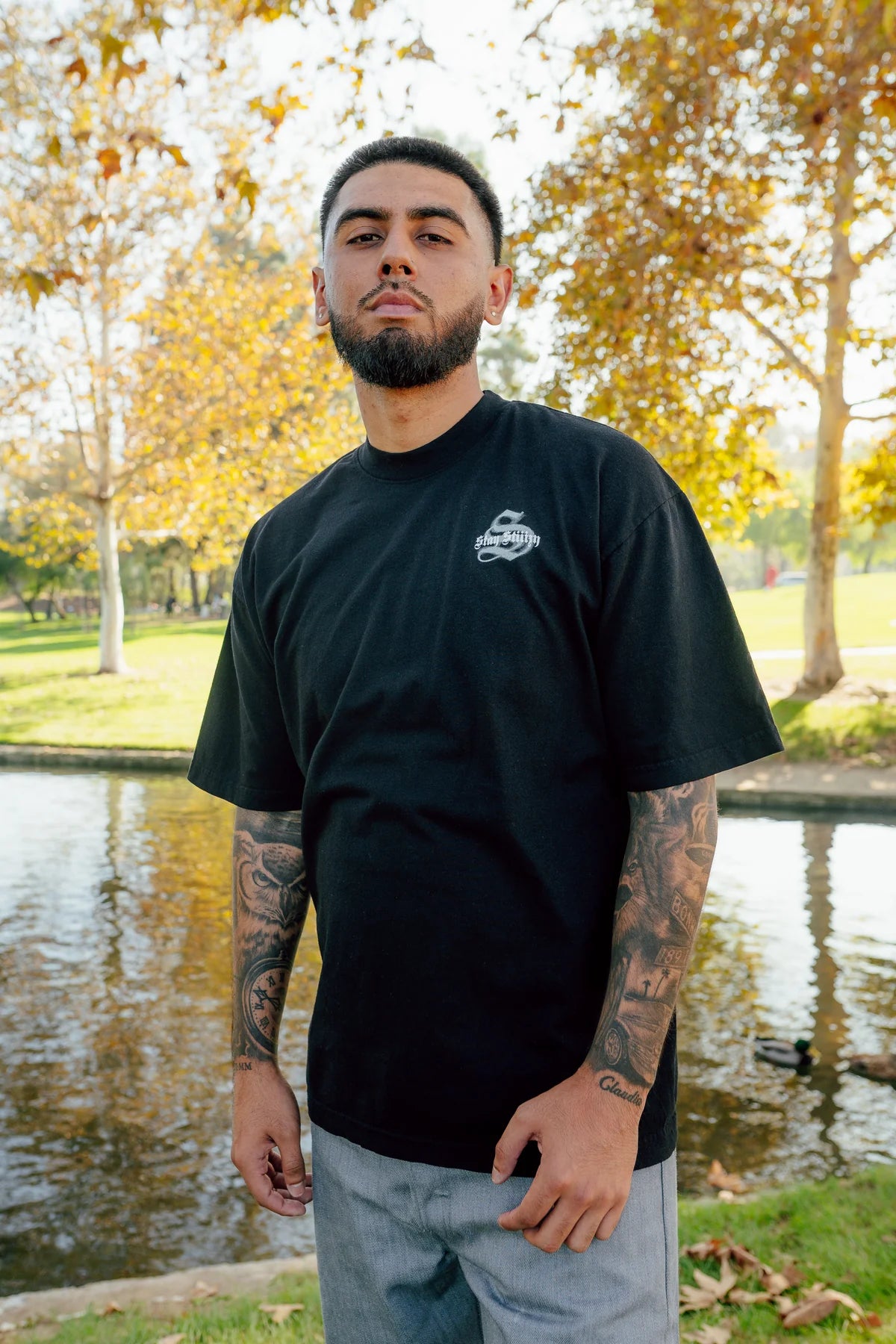 Stay STIIIZY Stencil Tee - Black