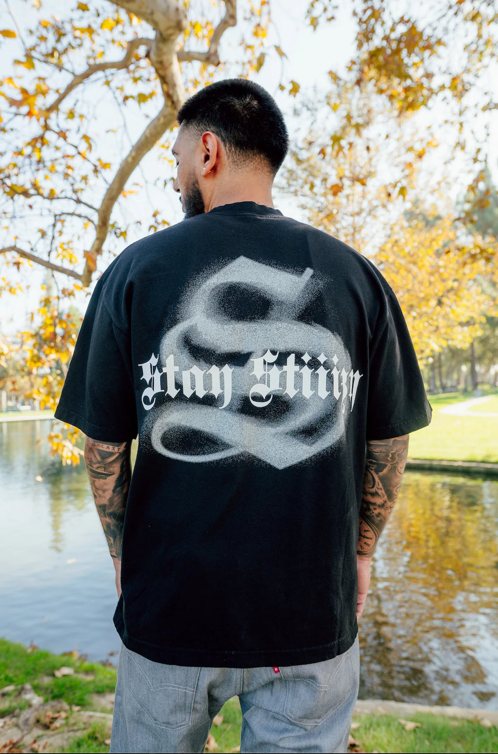 Stay STIIIZY Stencil Tee - Black