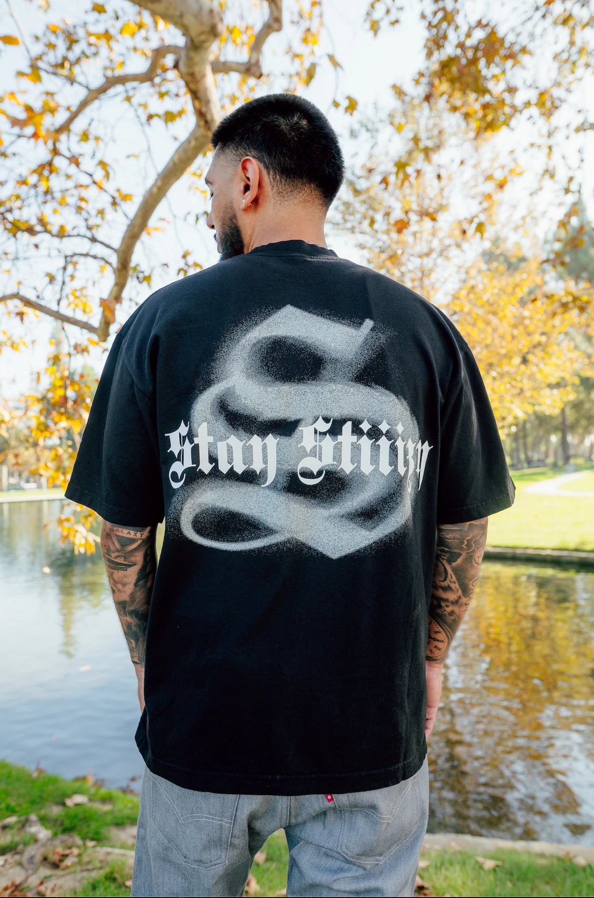 Stay STIIIZY Stencil Tee - Black