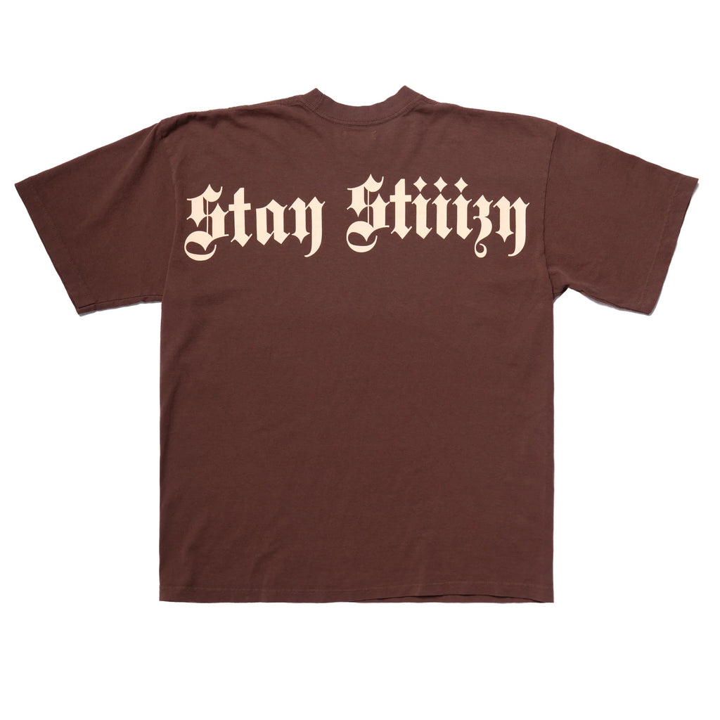 Stay STIIIZY Tee, Brown