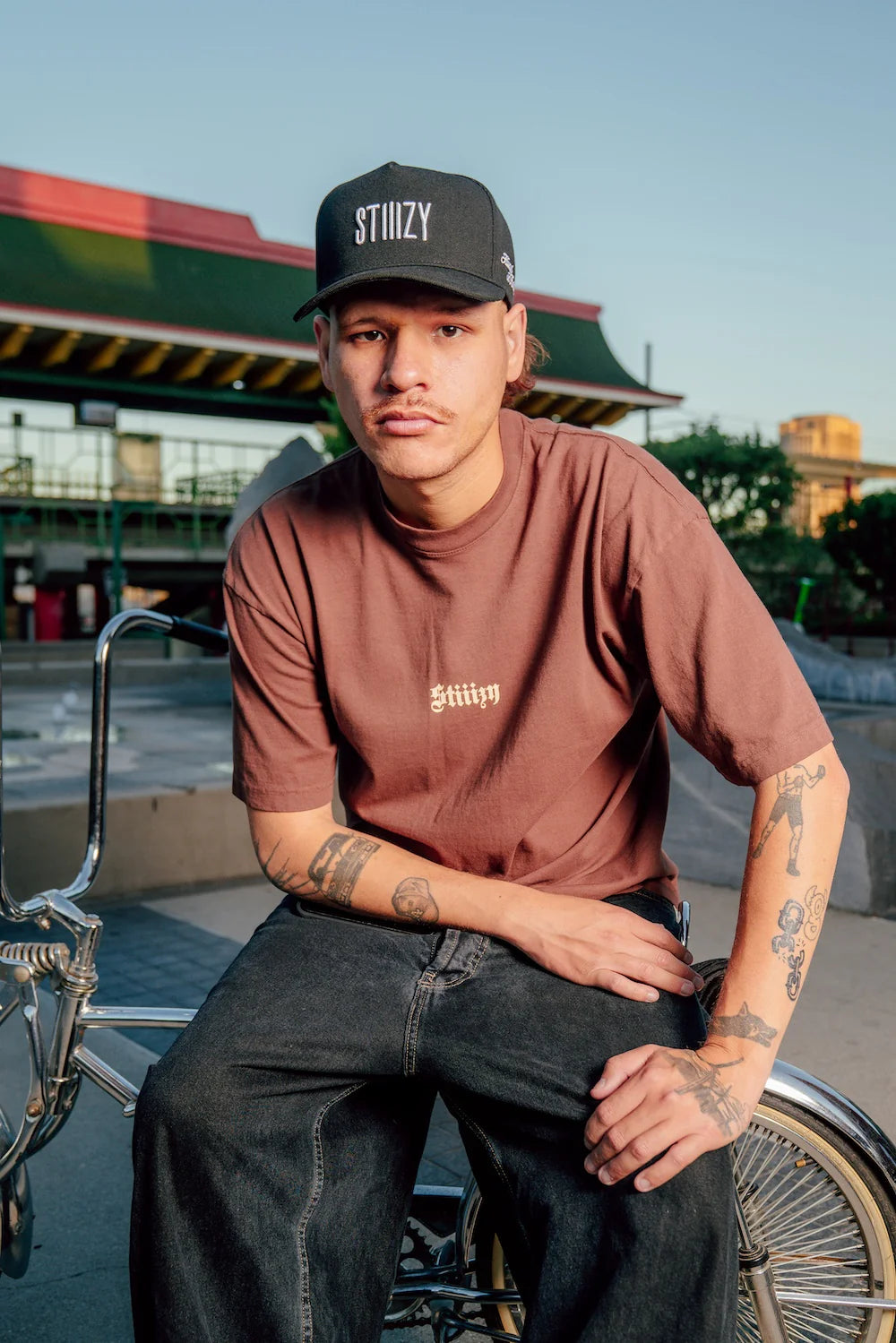Stay STIIIZY Tee, Brown