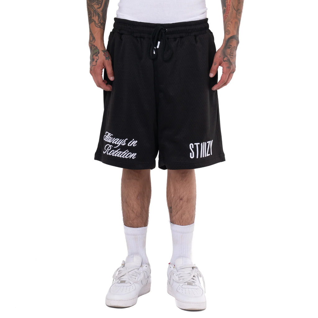 Basketball Mesh Shorts, Black