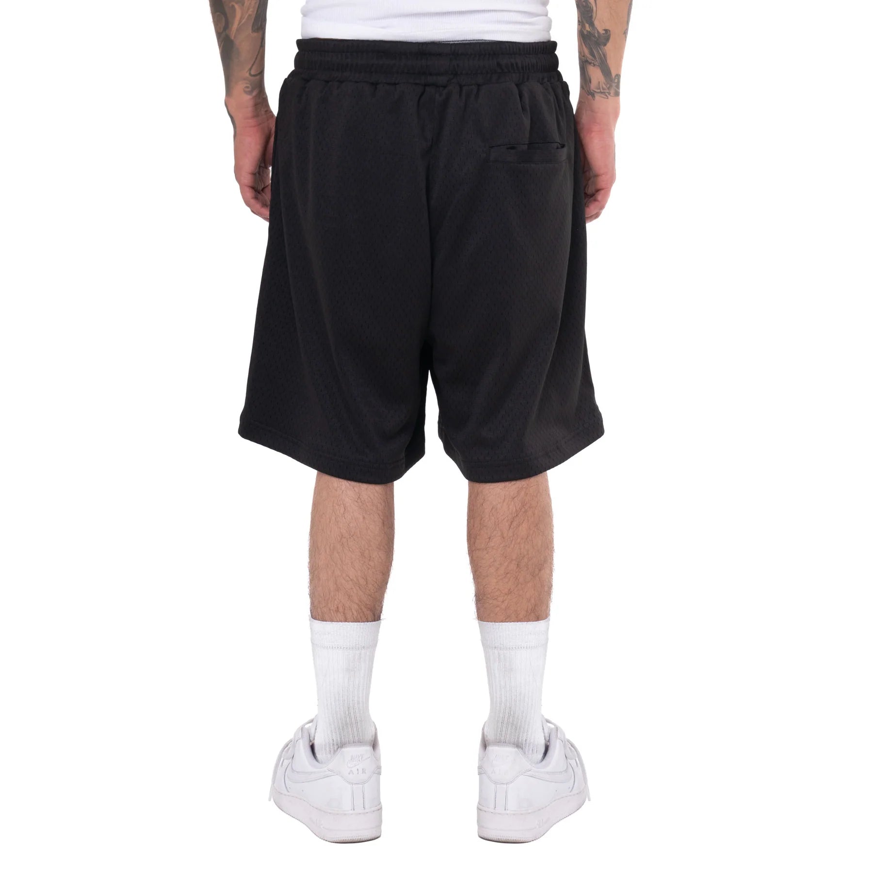 Basketball Mesh Shorts, Black