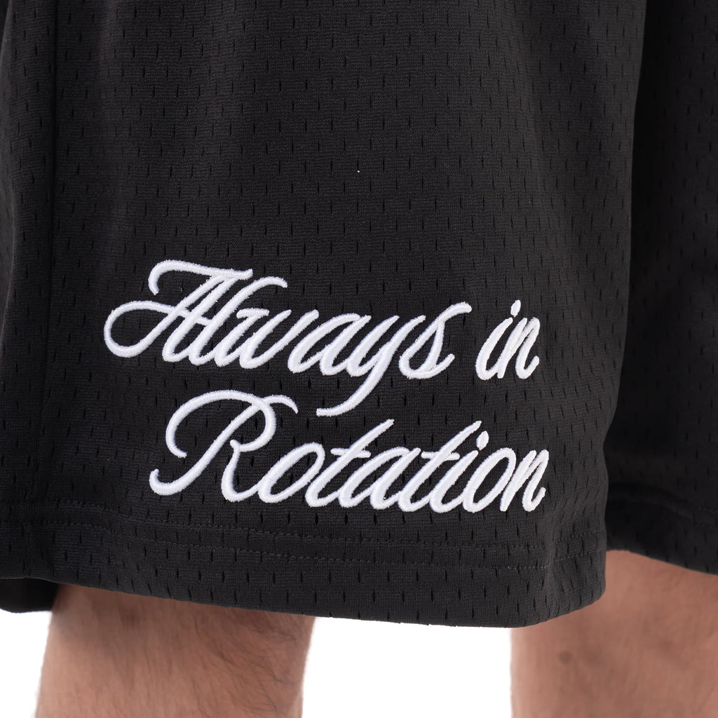 Basketball Mesh Shorts, Black