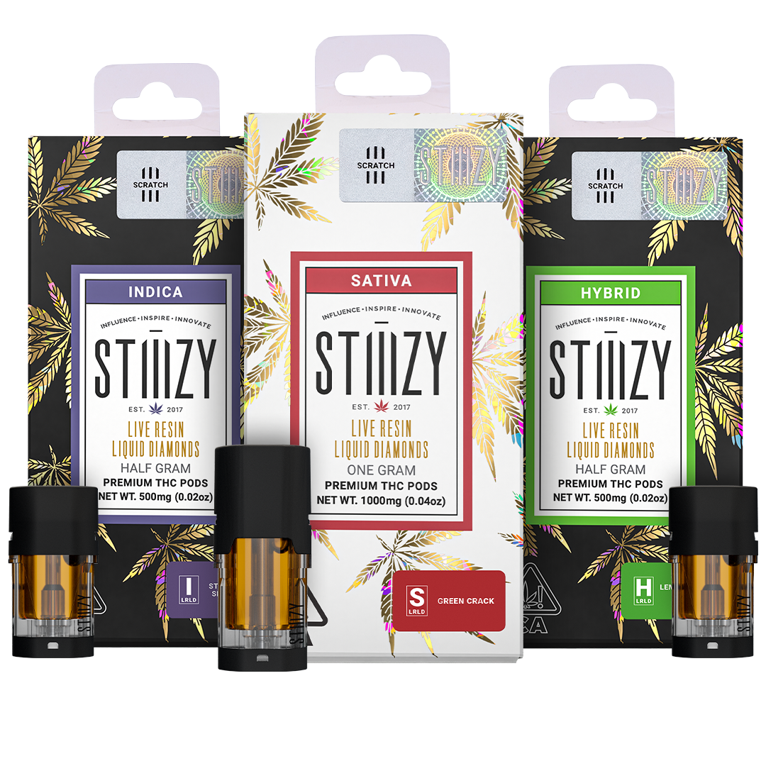 STIIIZY
LIVE RESIN LIQUID DIAMONDS PODS
