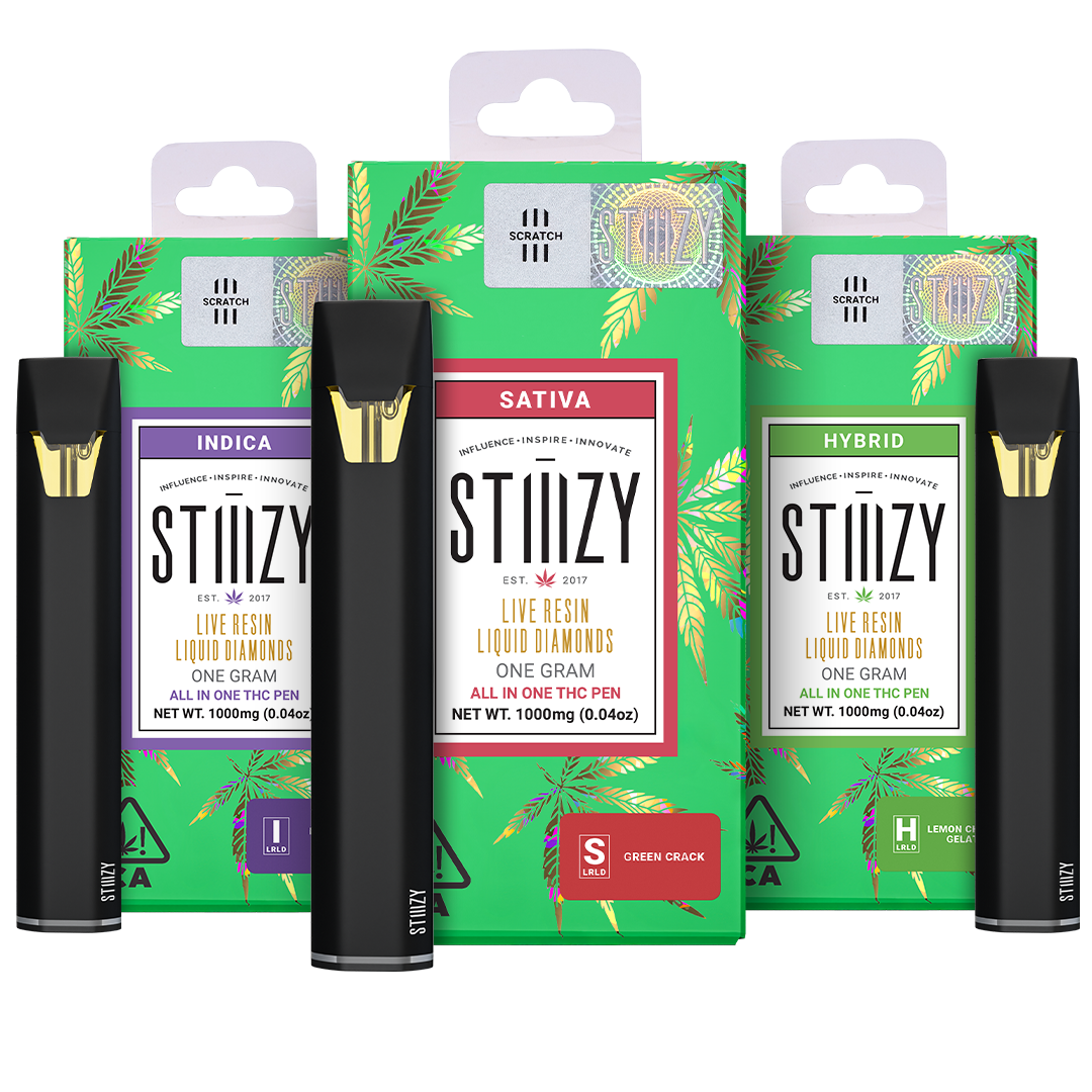 ALL-IN-ONE THC PENS
LIVE RESIN LIQUID DIAMONDS