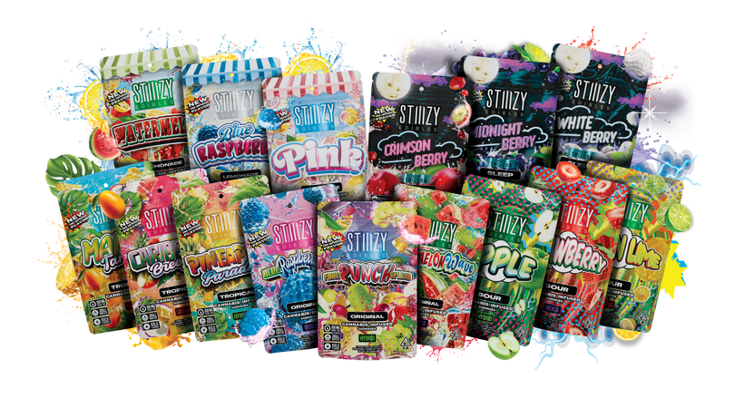 INTRODUCING NEW AND IMPROVED STIIIZY EDIBLES