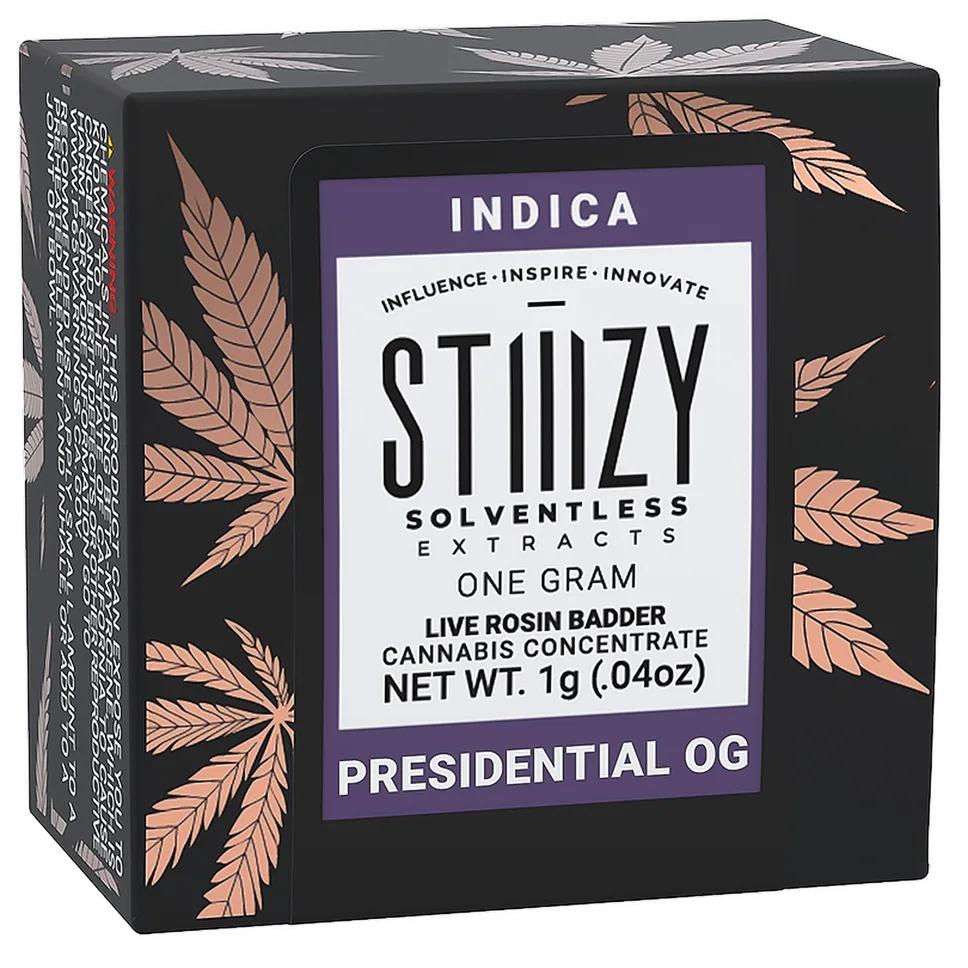 STIIIZY - Rosin Badder - Presidential OG - 1g